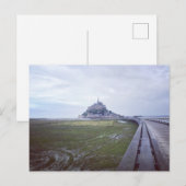 Mont St Micheal Briefkaart (Voorkant / Achterkant)