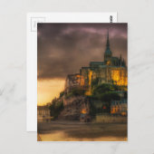 Mont-St-Michel879 Briefkaart (Voorkant / Achterkant)