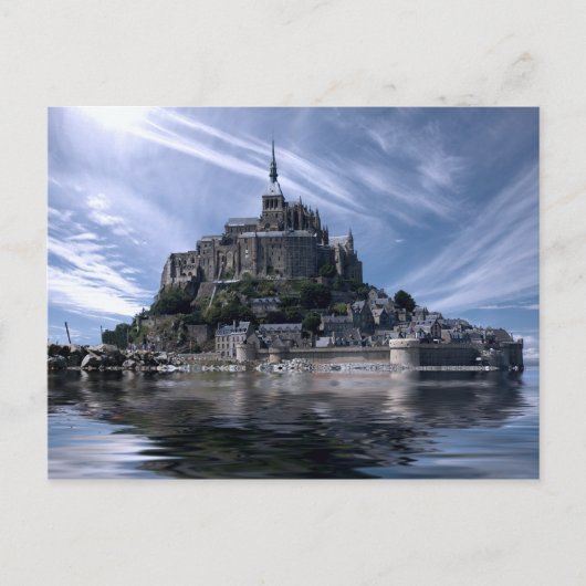 Mont St Michel Church Normandy Briefkaart (Voorkant)