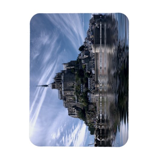 Mont St Michel Church Normandy Magneet (Verticaal)