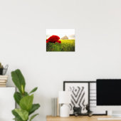 Mont St Michel France Fairy Tale Castle Poster (Thuiskantoor)