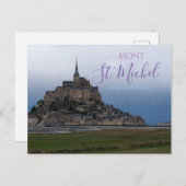 Mont St. Michel Frankrijk Briefkaart Fort Normandi (Voorkant / Achterkant)