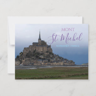 Mont St. Michel Frankrijk Briefkaart Fort Normandi