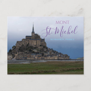 Mont St. Michel Frankrijk Fort Normandië Briefkaart