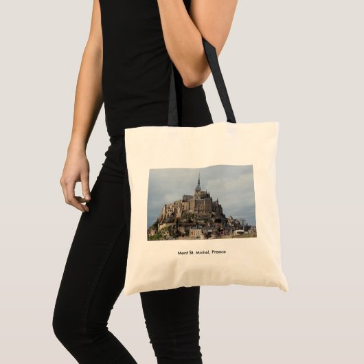Mont St. Michel, Frankrijk Tote Bag (Voorkant (product))