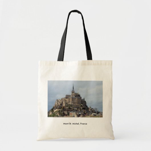Mont St. Michel, Frankrijk Tote Bag (Voorkant)
