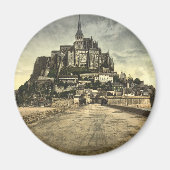 Mont St Michel I, Normandië, Frankrijk Magneet (Voorkant)
