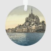 Mont St Michel II, Normandy, Frankrijk Ornament (achterkant)