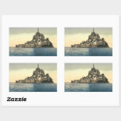 Mont St Michel II, Normandy, Frankrijk Rechthoekige Sticker (Vel)