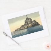 Mont St Michel II, Normandy, Frankrijk Rechthoekige Sticker (Envelop)