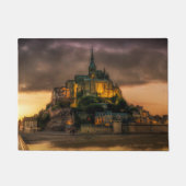 Mont St Michel Island Church Normandy Deurmat (Voorkant)