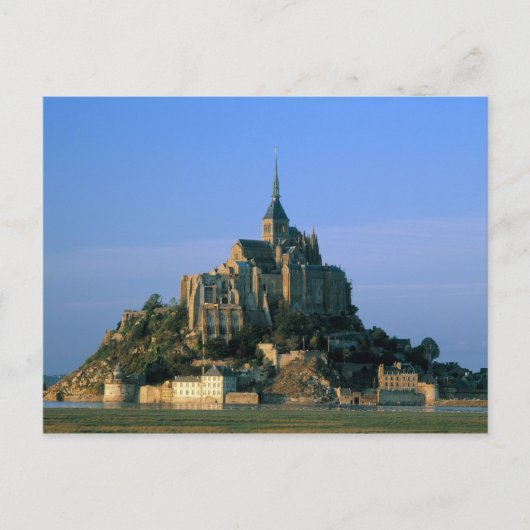 Mont St Michel, Manche, Normandy, Frankrijk Briefkaart (Voorkant)