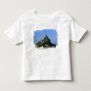 Mont St Michel, Manche, Normandy, Frankrijk Kinder Shirts