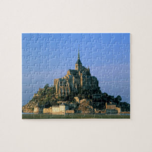 Mont St Michel, Manche, Normandy, Frankrijk Legpuzzel