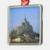 Mont St Michel, Manche, Normandy, Frankrijk Metalen Ornament (Links)