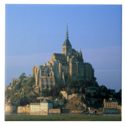 Mont St Michel, Manche, Normandy, Frankrijk Tegeltje (Voorkant)