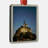 Mont St Michel Metalen Ornament (Rechts)