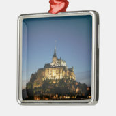 Mont St Michel Metalen Ornament (Links)
