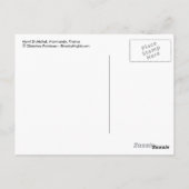 Mont St Michel, Normandy, Frankrijk Briefkaart (Achterkant)