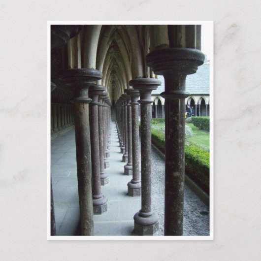 Mont St Michel, Normandy, Frankrijk Briefkaart (Voorkant)