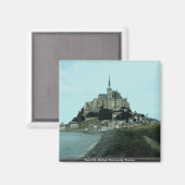 Mont St. Michel, Normandy, Frankrijk Magneet (Voorkant / Achterkant)