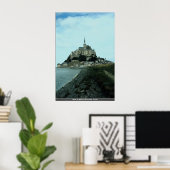Mont St. Michel, Normandy, Frankrijk Poster (Thuiskantoor)