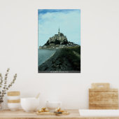 Mont St. Michel, Normandy, Frankrijk Poster (Keuken)