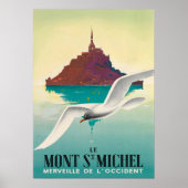 MONT ST. MICHEL POSTER (Voorkant)