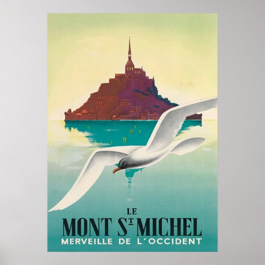 MONT ST. MICHEL POSTER (Voorkant)