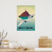 MONT ST. MICHEL POSTER (Keuken)