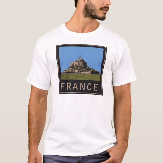 Mont St. Michel T-shirt (Voorkant)