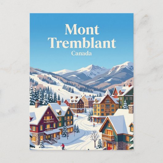 Mont Tremblant Canada Briefkaart (Voorkant)