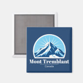 Mont Tremblant Canada cadeau souvenir Magneet (Voorkant / Achterkant)