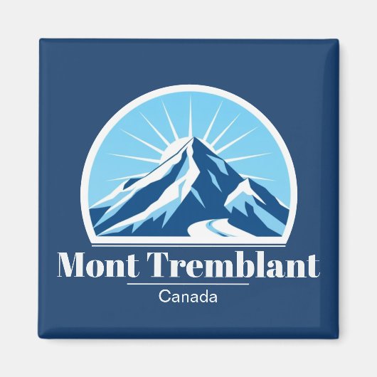 Mont Tremblant Canada cadeau souvenir Magneet (Voorkant)