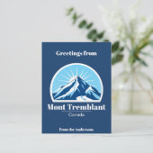 Mont Tremblant Canada skigebied Briefkaart (Staand voorkant)