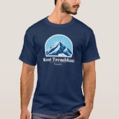 Mont Tremblant Canada skigebied naam kleding T-shirt (Voorkant)