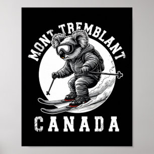 Mont Tremblant Canada Skigebied Quebec Skiën Koa Poster