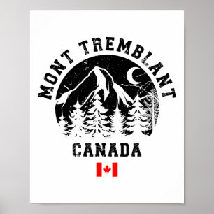 Mont Tremblant Canada Skigebied Quebec Skigebied S Poster