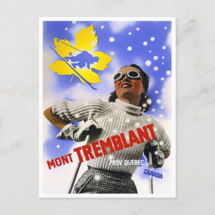 Mont Tremblant Canada vintage briefkaart
