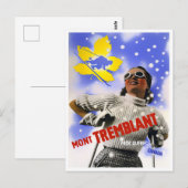 Mont Tremblant Canada vintage briefkaart (Voorkant / Achterkant)