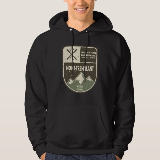 Mont-Tremblant Laurentian Mountains Canada Hoodie (Voorkant)