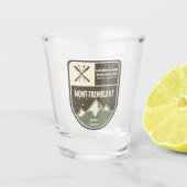 Mont-Tremblant Laurentian Mountains Canada Shot Glas (Voorkant)