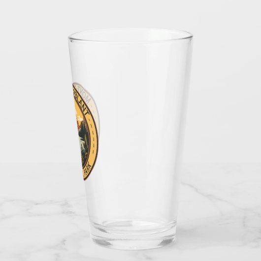 Mont-Tremblant National Park Canada Badge Glas (Links)