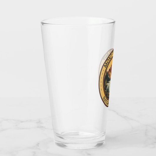 Mont-Tremblant National Park Canada Badge Glas (Rechts)