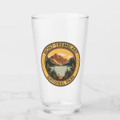 Mont-Tremblant National Park Canada Badge Glas (Voorkant)