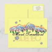 Mont Tremblant Quebec berglandschap briefkaart (Voorkant / Achterkant)