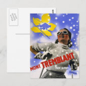 Mont Tremblant Quebec Canada Briefkaart (Voorkant / Achterkant)