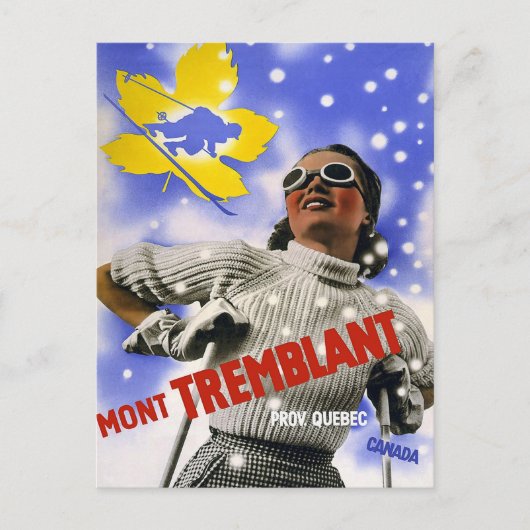 Mont Tremblant Quebec Canada Briefkaart (Voorkant)