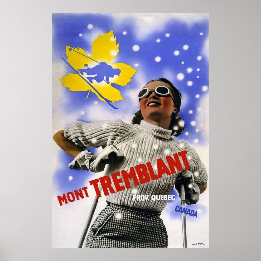 Mont Tremblant Quebec Canada Poster (Voorkant)