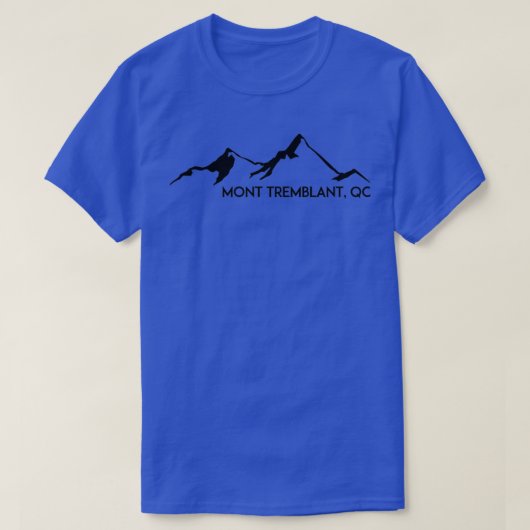 MONT TREMBLANT QUEBEC CANADA QU BEC SKIMOU T-SHIRT (Design voorkant)